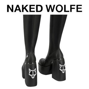 NAKED WOLFE Spice Black Stretch Size EU 39 US 9